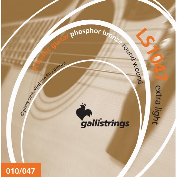 Galli Akustik Gitar Teli LS1047 Extra Light