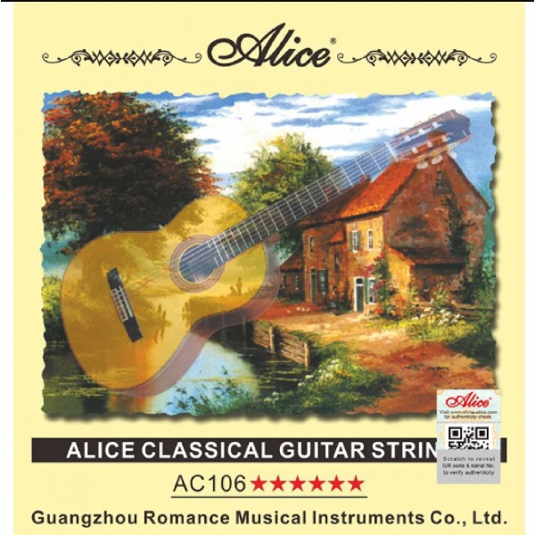 Alice AC106-1 Klasik Gitar Tek Tel - Mi (1. Tel)